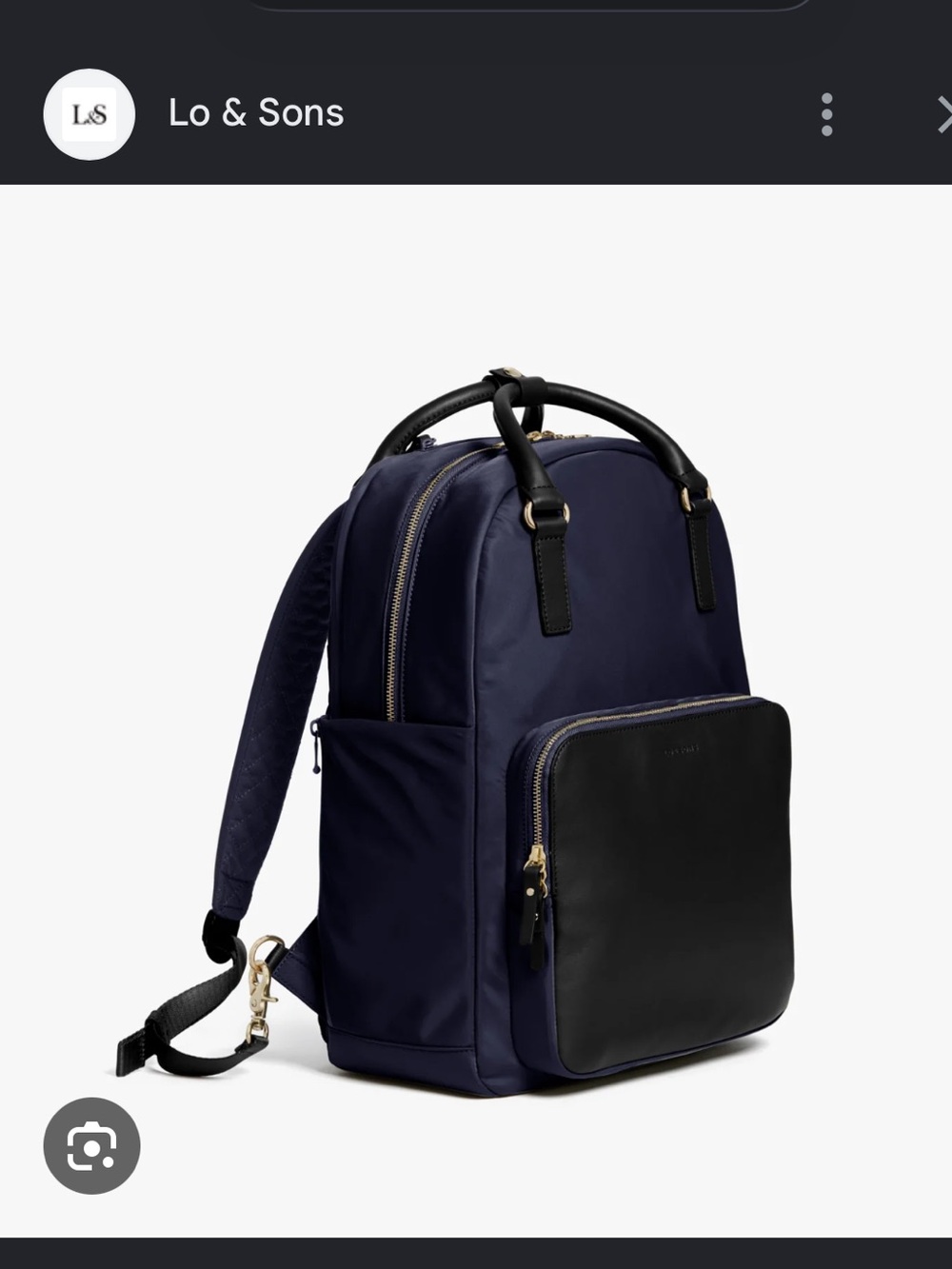 Lo and Sons Rowledge backpack